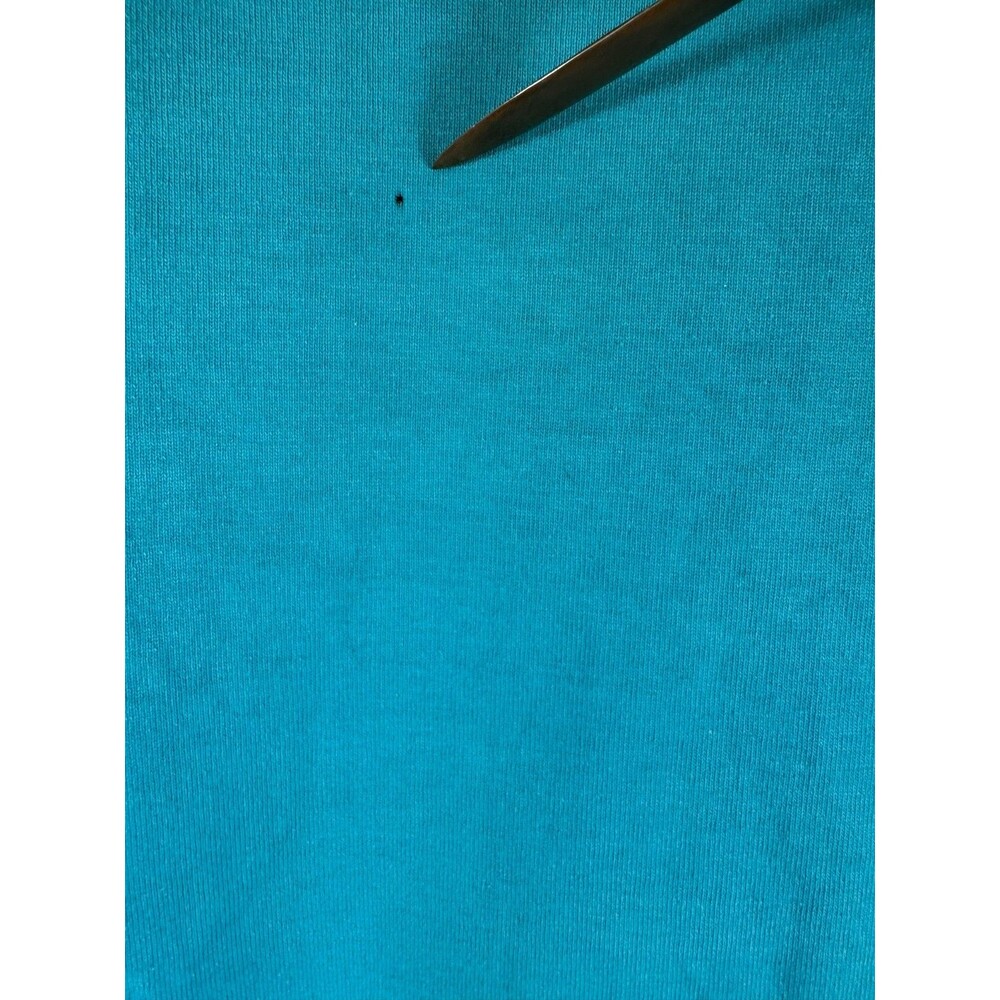 Vtg 90’s Blokecore Preppy Cotton Rugby Shirt Blue/White Colorblock Men L - Picture 8 of 16